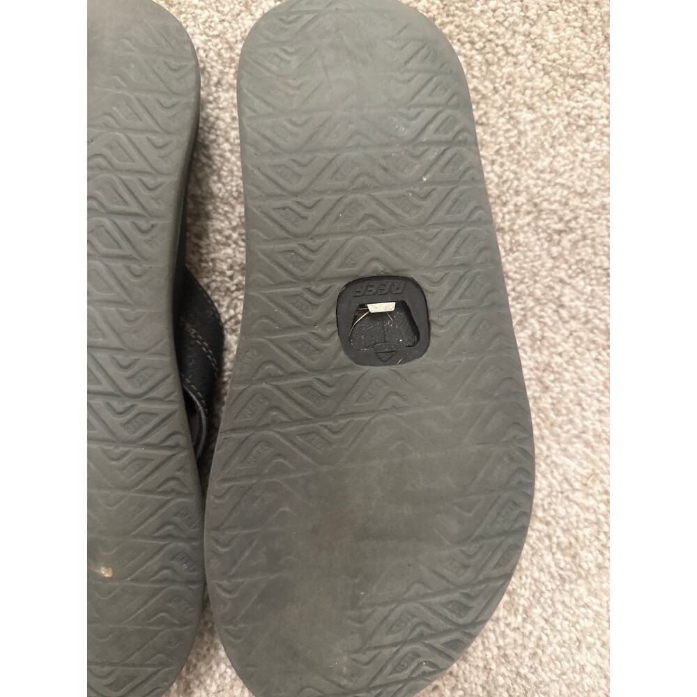 Reef Element TQT Mens Black Flip Flop Sandals with Bottle Opener, US 9 - Picture 6 of 6